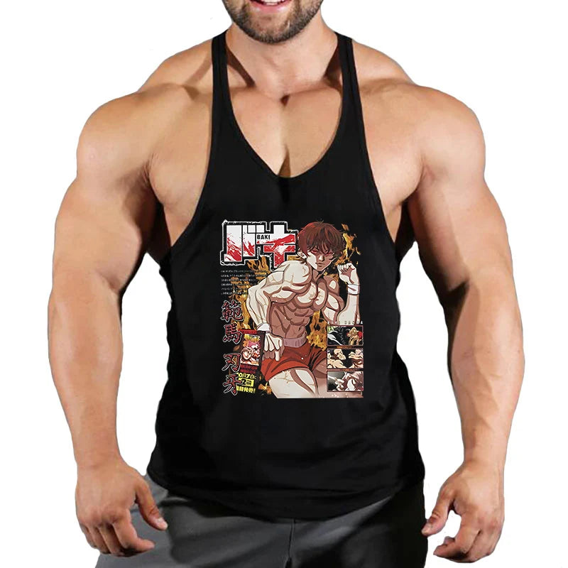 Anime Baki Tank Top