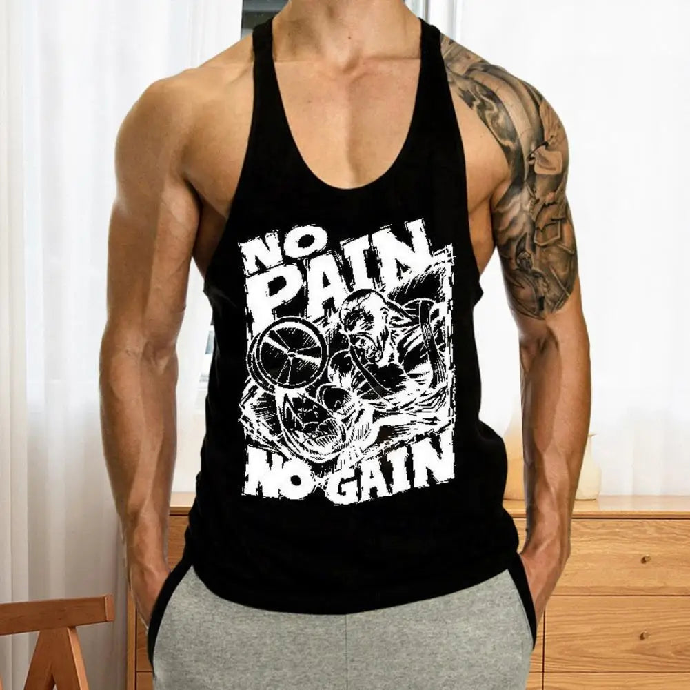 Men's Breathable Racerback Tank Top