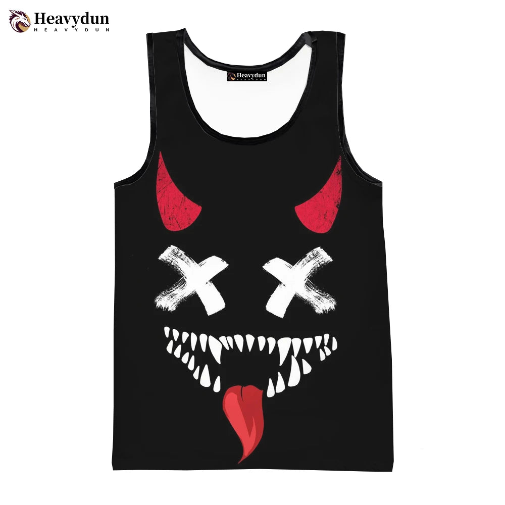 2023 Devil Smile Men's 3D Tank Top